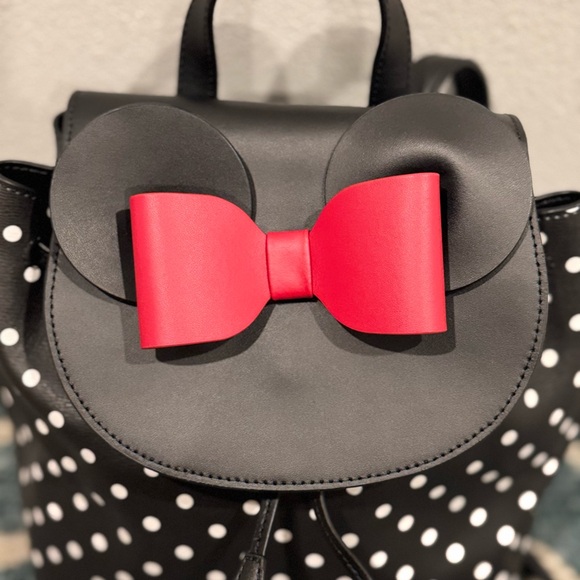 Kate Spade x Disney Minnie Backpack + Wallet Set NWT Rare - Picture 6 of 13